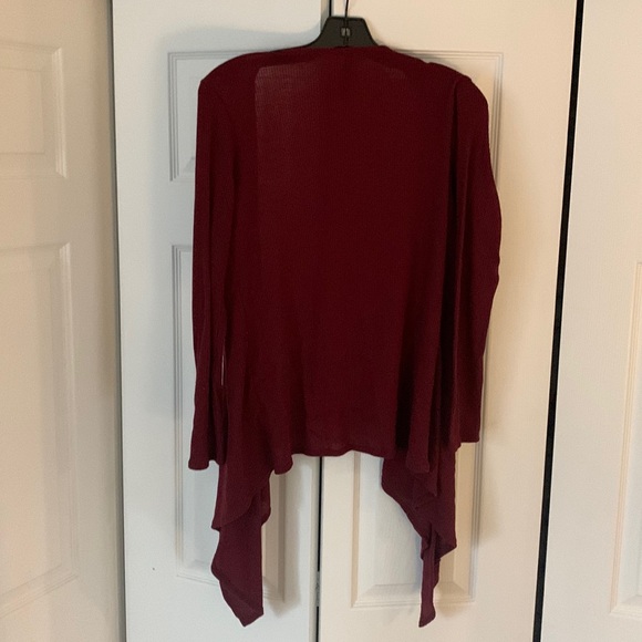 Burgundy Cardigan - Picture 3 of 3